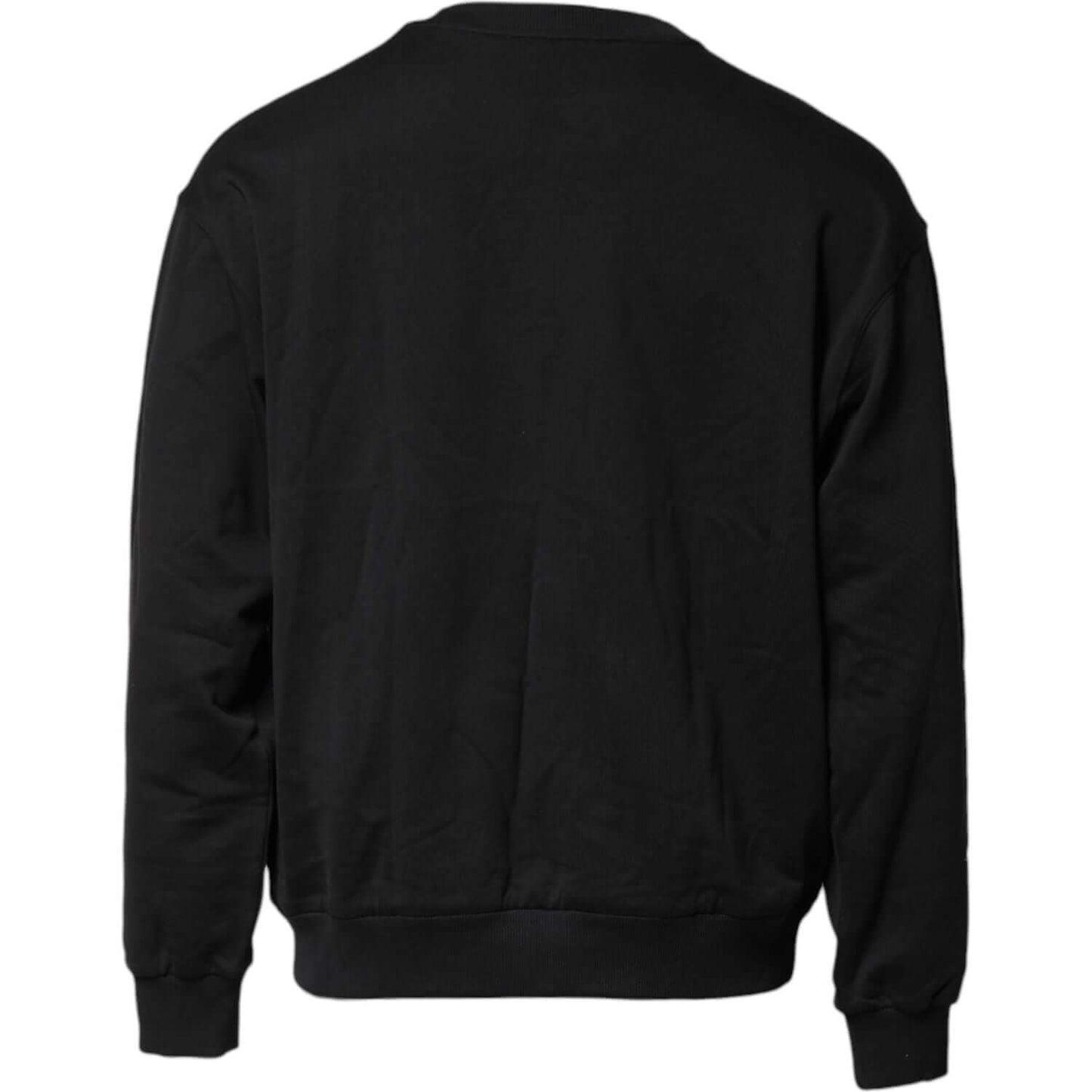 Dolce & Gabbana Black DG Logo Crew Neck Sweatshirt Sweater TSH90586-52