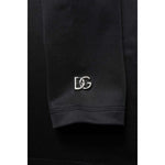 Dolce & Gabbana Black Polyester Turtleneck Pullover Sweater TSH90601-48