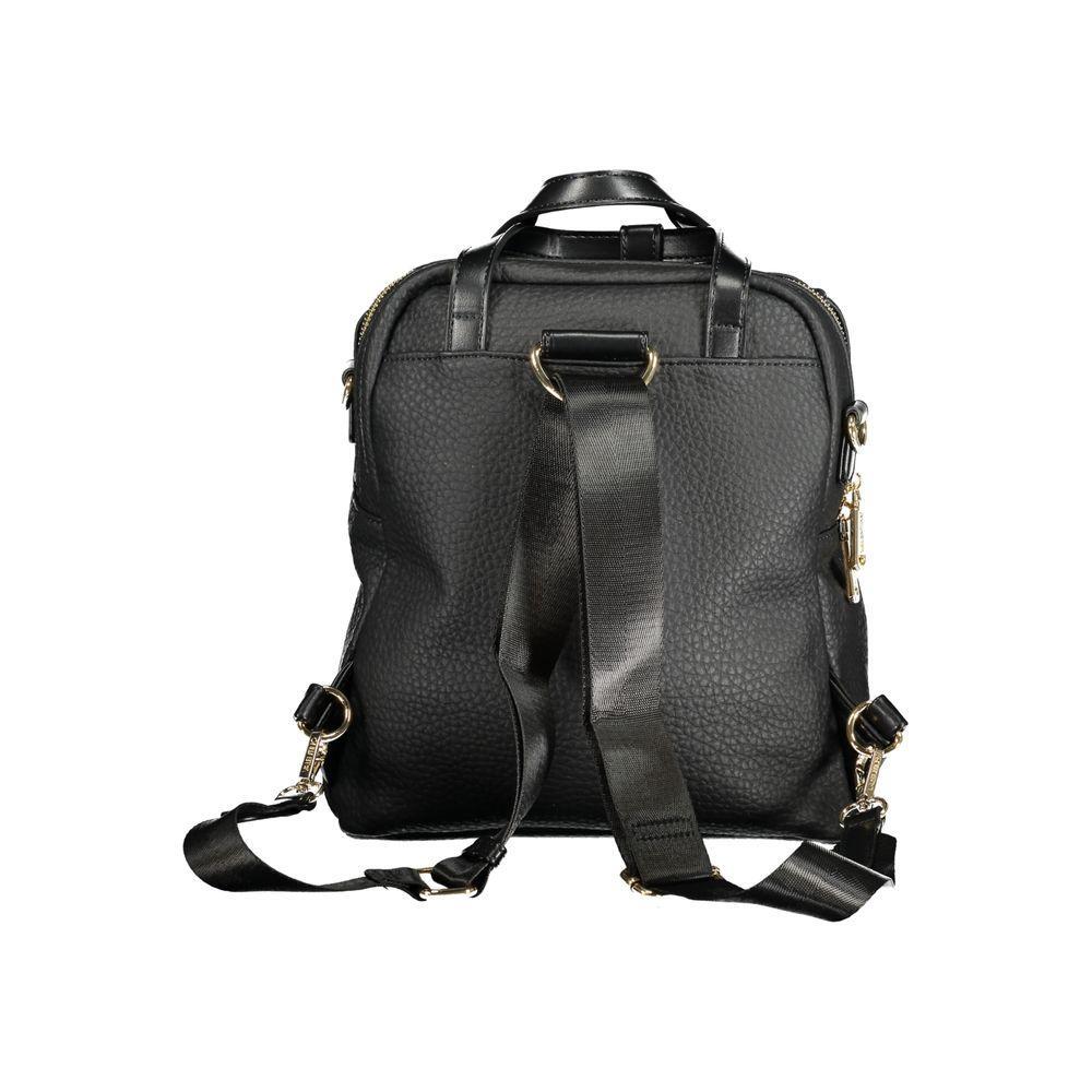 Mario Valentino Black Polyethylene Women Backpack VA-33536