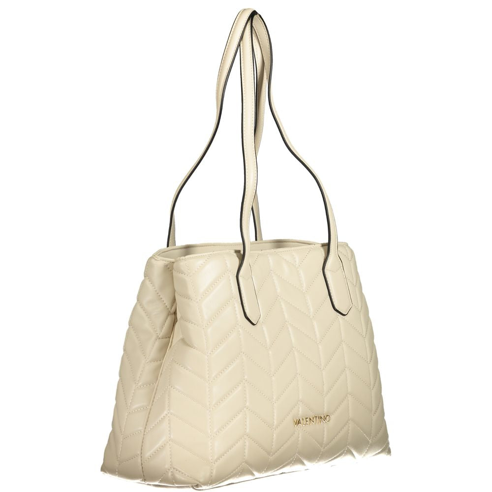 Mario Valentino Beige Polyethylene Women Handbag VA-36160