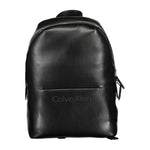 Calvin Klein Black Polyester Men Backpack CA-38238