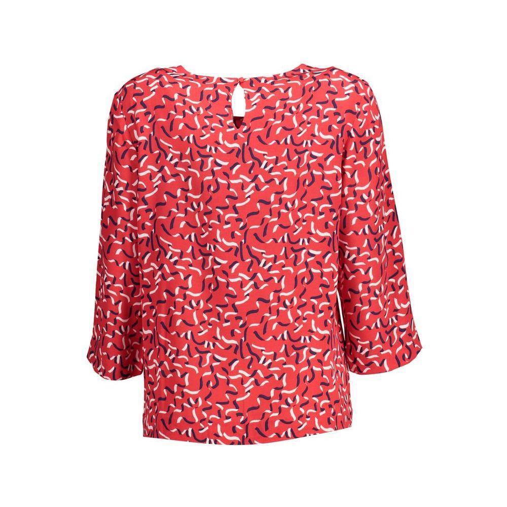 Gant Red Viscose Women Sweater GA-14757-34