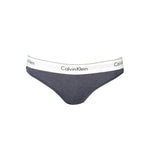 Calvin Klein Blue Cotton Women Brief CA-19135-L