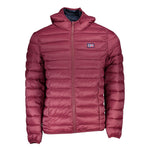 Norway 1963 Chic Pink Hooded Jacket with Unique Applique NO-27703-XXL
