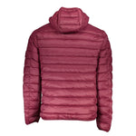 Norway 1963 Chic Pink Hooded Jacket with Unique Applique NO-27703-XXL
