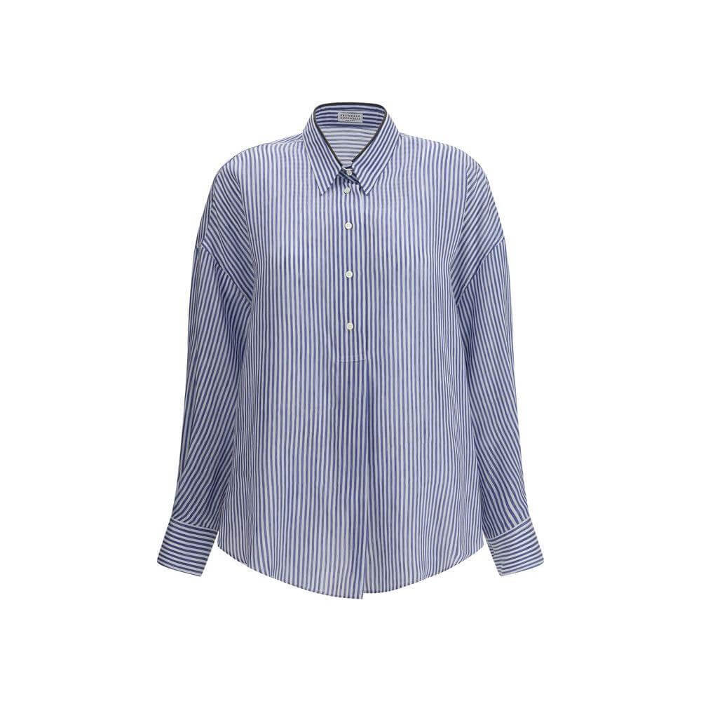 Brunello Cucinelli Striped Shirt BR-MH756NL405C503-M