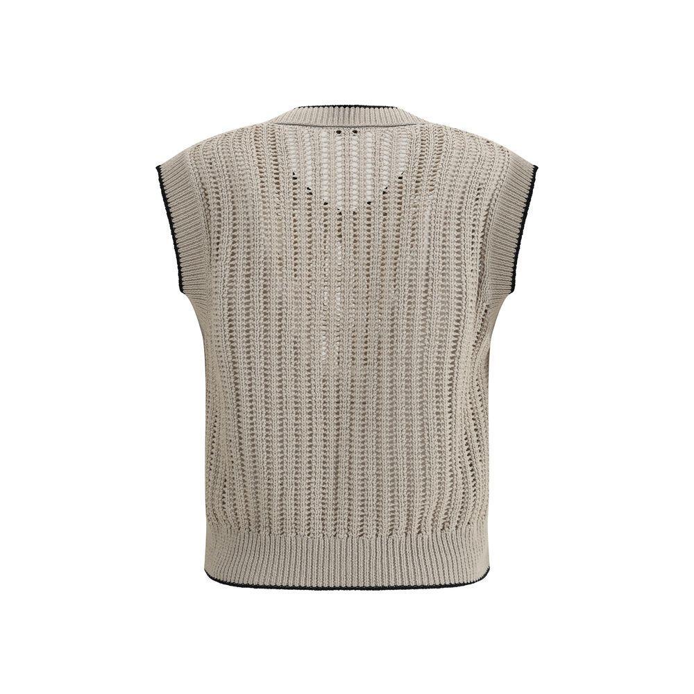 Brunello Cucinelli Knitted Vest BR-MSB582002C9731-L