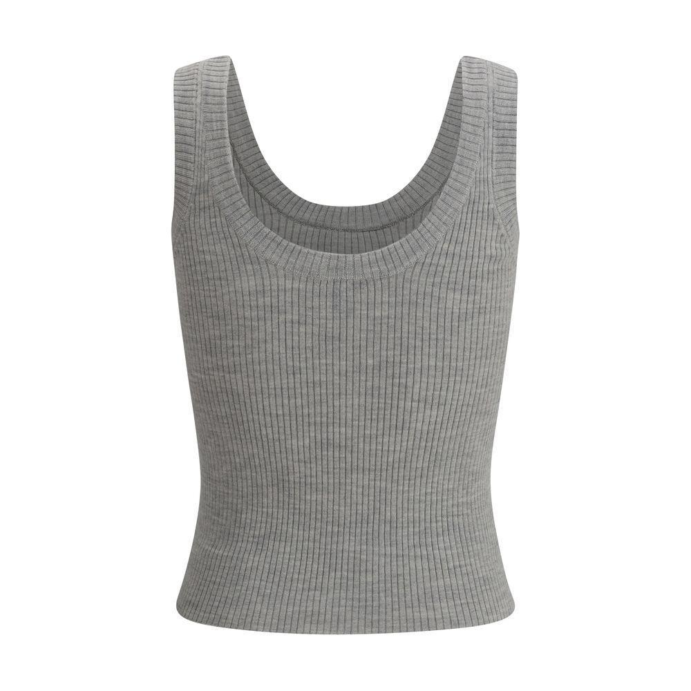 Brunello Cucinelli Ribbed tank Top BR-MLV110210C072-S