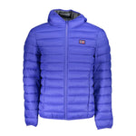 Norway 1963 Chic Blue Polyamide Hooded Jacket NO-23314-XXL