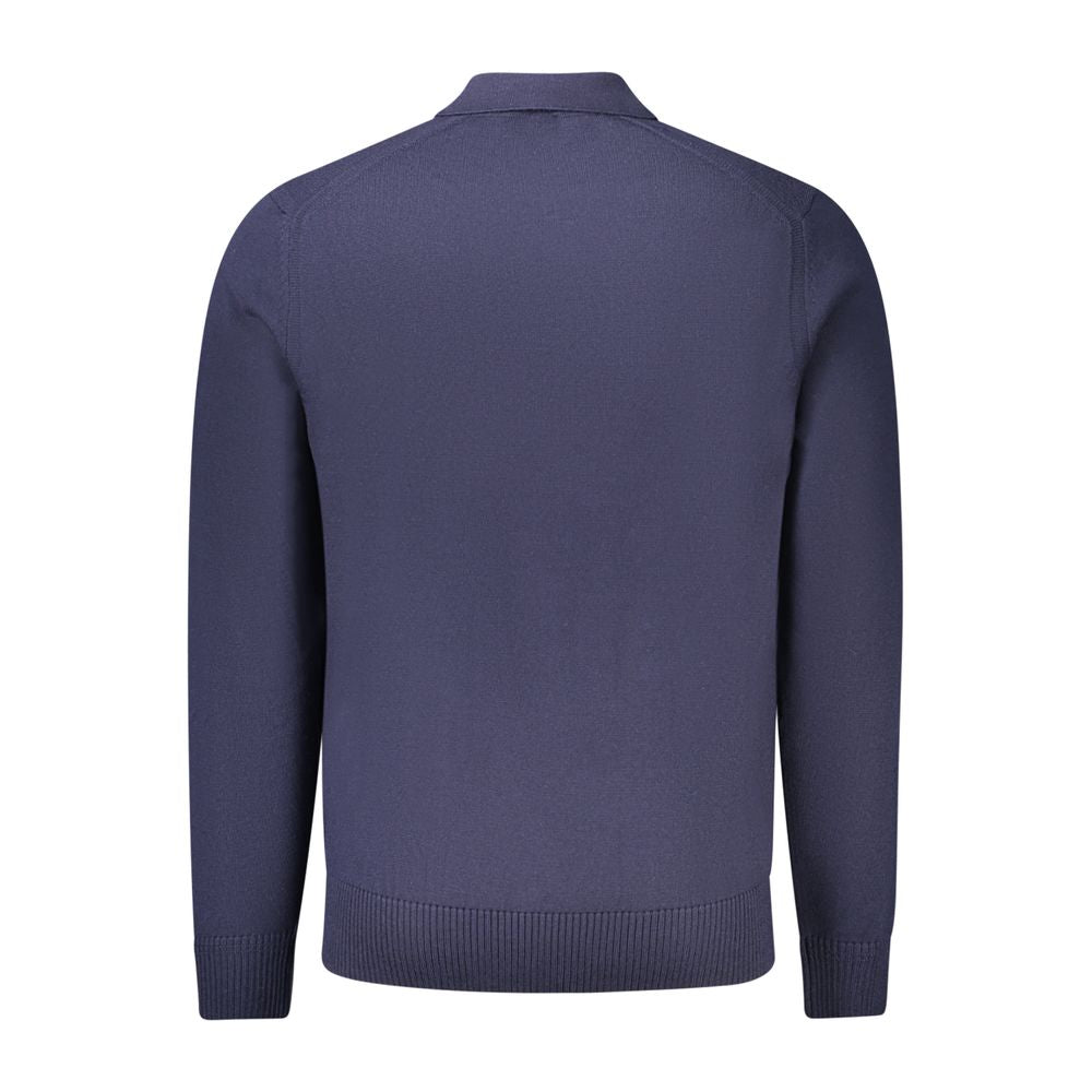 Hugo Boss Blue Wool Mens Sweater BO-34560-M