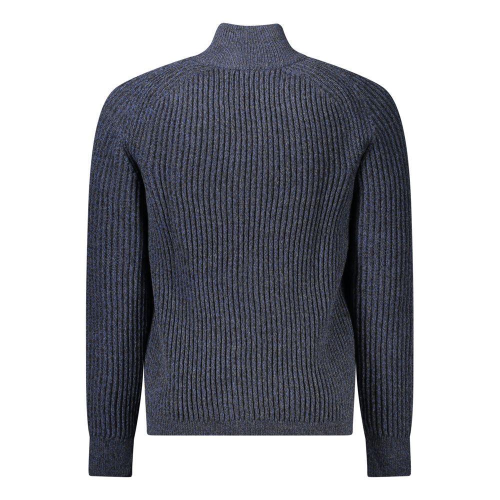 Hugo Boss Blue Wool Men Cardigan BO-34563-M