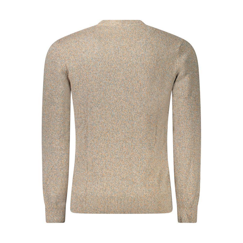 Guess Jeans Beige Cotton Men Sweater GU-35200-L