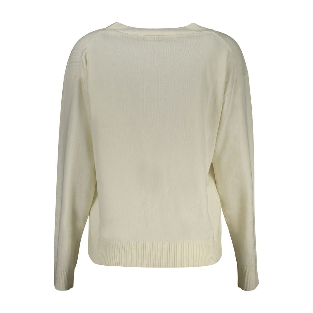 Guess Jeans White Polyester Sweater GU-32450-S