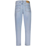 Tommy Hilfiger Blue Cotton Women Jeans TO-38456-W25 | L30