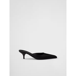 Prada Black Satin Sabot 1I975N_049_F0002_F_B055_35