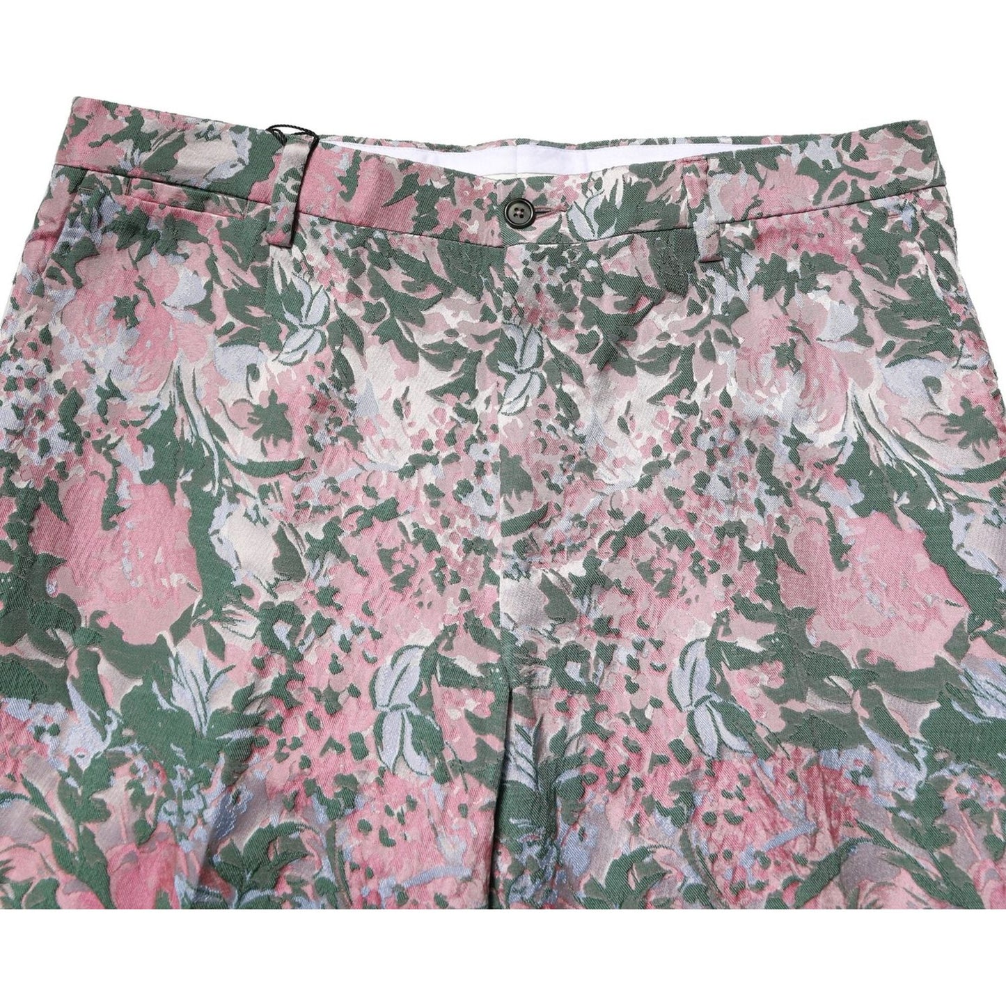 Dolce & Gabbana Multicolor Floral Jacquard Pants PAN76434-44