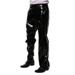Dolce & Gabbana Black Nylon Straight Men Pants PAN76438-46