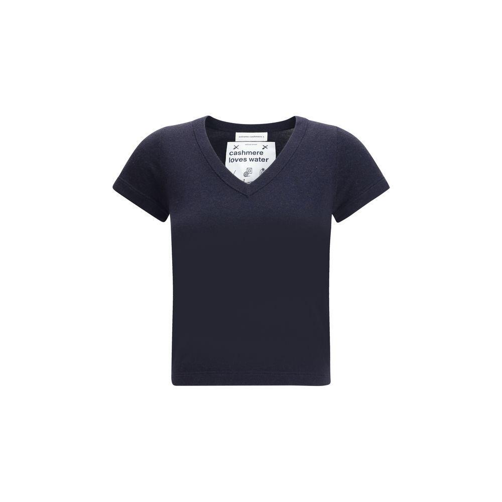 Extreme Cashmere Knit T-Shirt EX-40400111TU05NAVY-ONE SIZE
