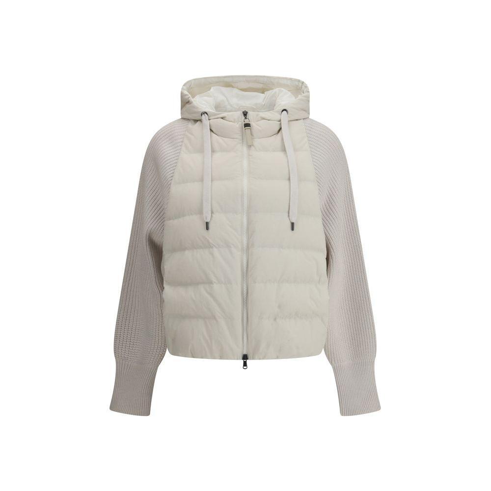 Brunello Cucinelli Wool sleeved Down Jacket BR-MD5997699PC1709-IT44 | L