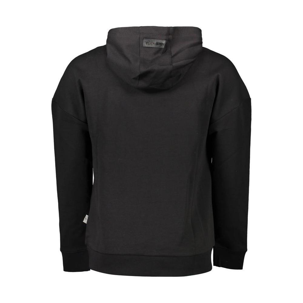 Plein Sport Black Cotton Men Sweater PL-8740-L