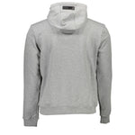 Plein Sport Gray Cotton Men Hooded Sweatshirt PL-9589-S