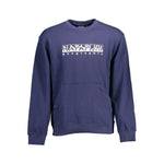 Napapijri Blue Cotton Men Sweater NA-11364-M