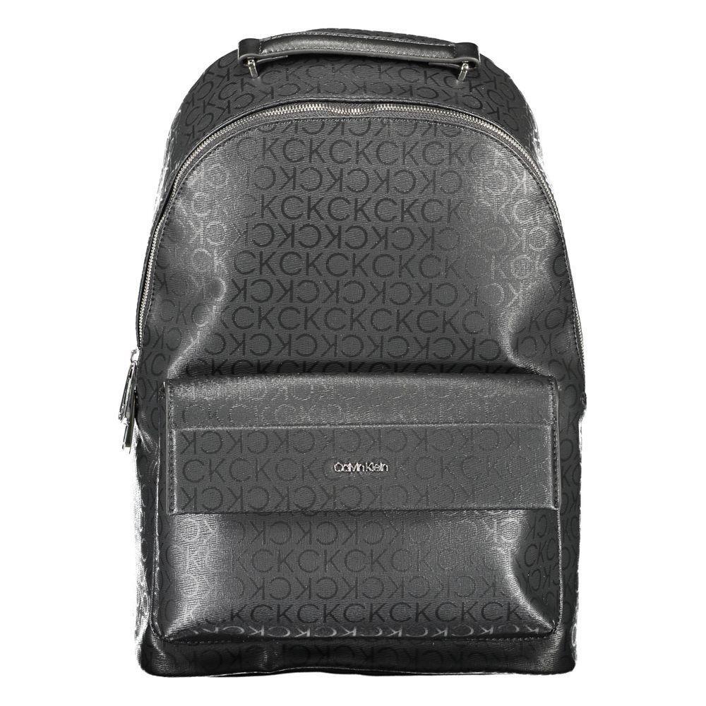 Calvin Klein Black Polyester Men Backpack CA-14074