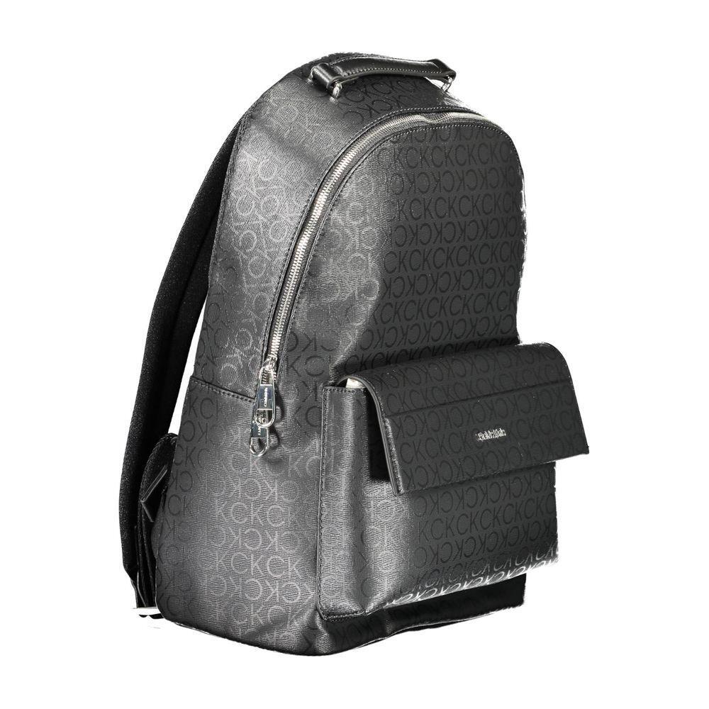Calvin Klein Black Polyester Men Backpack CA-14074