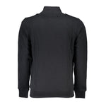 North Sails Black Cotton Men Sweater NO-23377-S