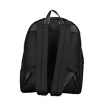 Tommy Hilfiger Chic Urban Black Backpack with Laptop Compartment TO-27588