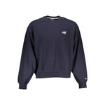 Tommy Hilfiger Chic Blue Crew Neck Sweater with Logo Detail TO-27708-XL