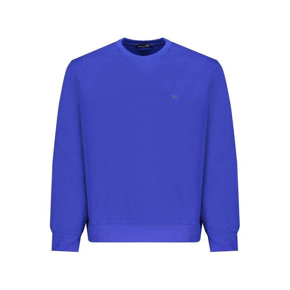 Harmont & Blaine Blue Cotton Sweater HA-31577-L
