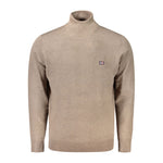 Norway 1963 Brown Polyamide Men Sweater NO-33156-3XL