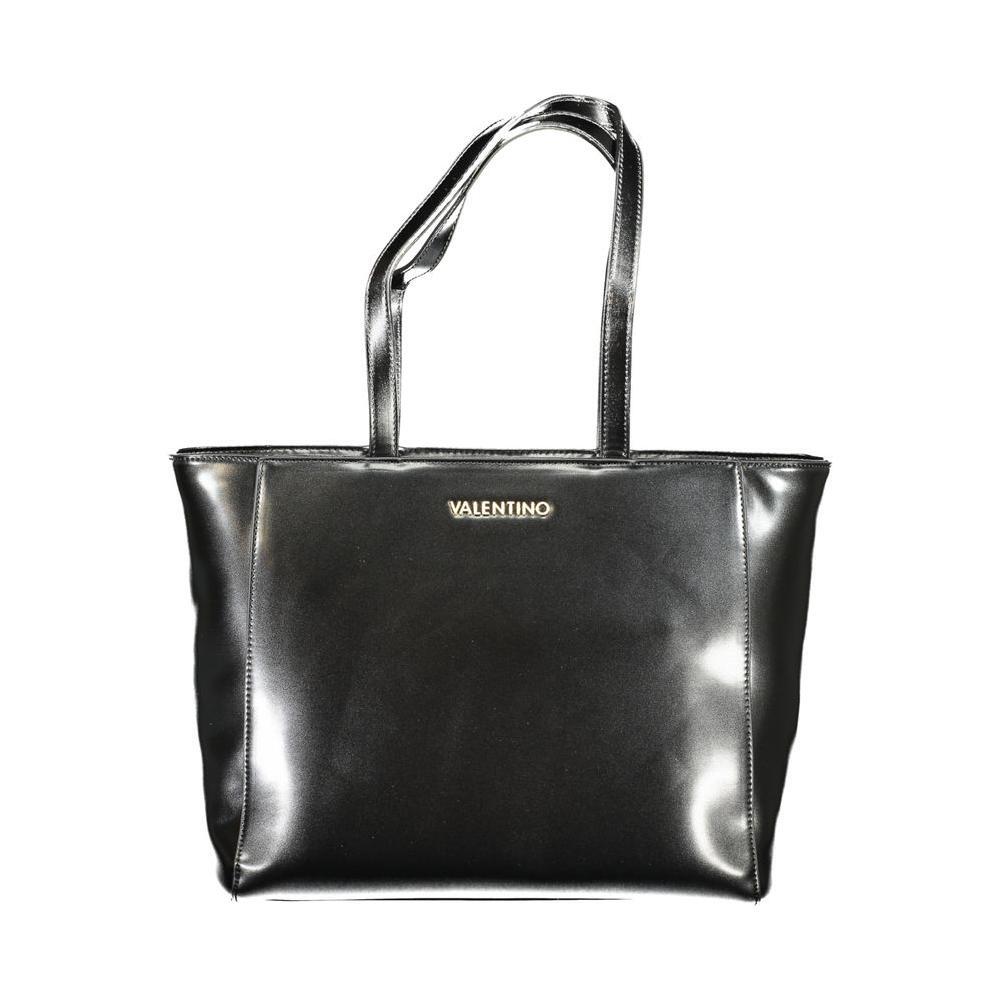 Mario Valentino Black Polyethylene Women Handbag VA-34685