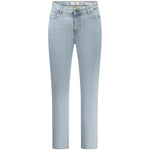 Guess Jeans Light Blue Cotton Women Skinny Jean GU-35265-30 L28