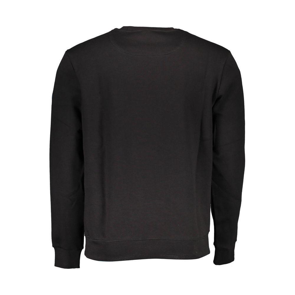 North Sails Black Cotton Men Sweater NO-36852-M