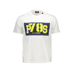 Plein Sport White Cotton Men T-Shirt PL-36979-XL