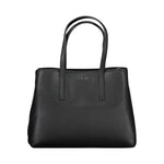 Calvin Klein Black Polyester Women Handbag CA-37286