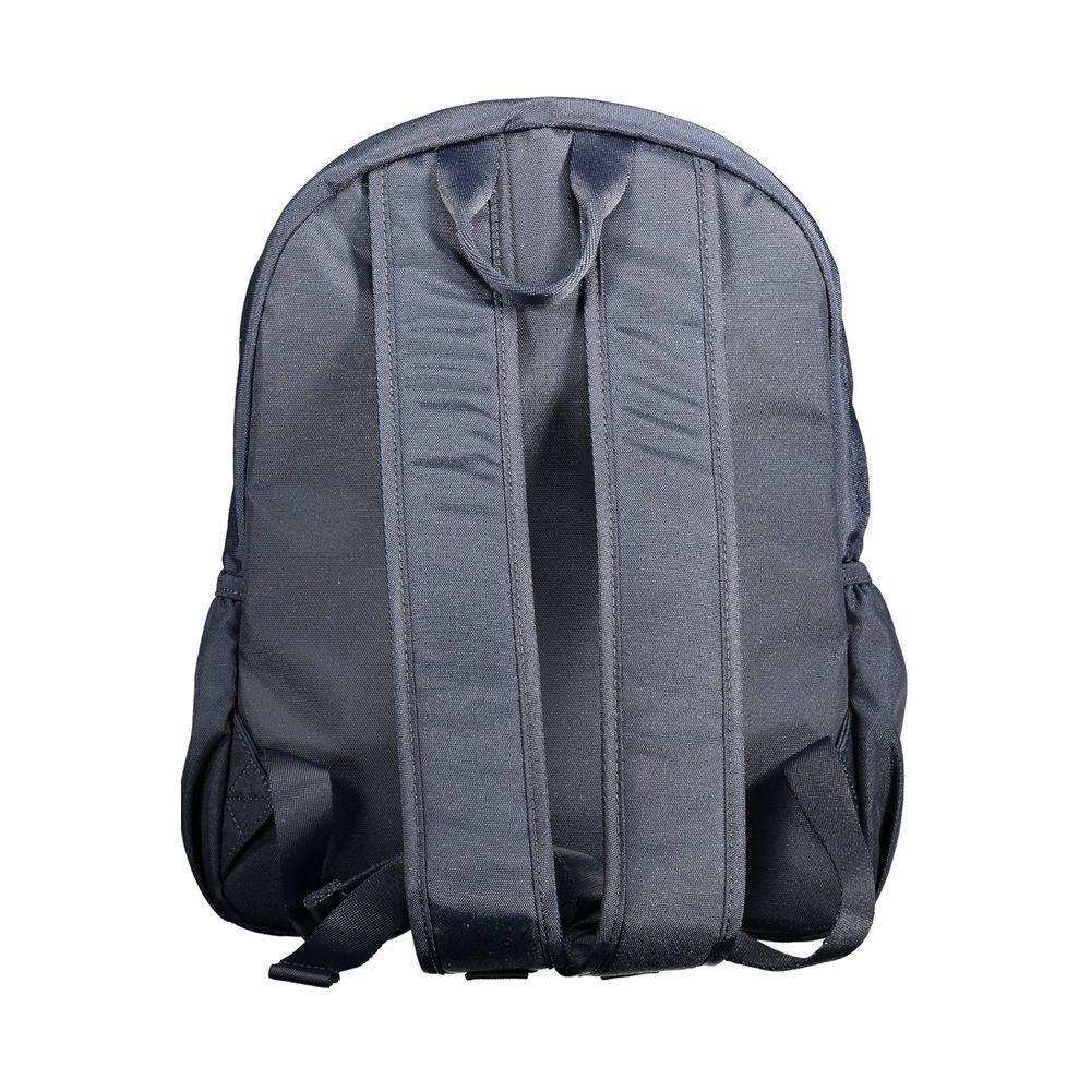 Tommy Hilfiger Blue Polyester Men Backpack TO-37768