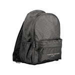 Tommy Hilfiger Black Polyester Men Backpack TO-38165