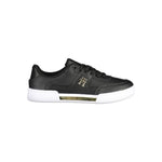 Tommy Hilfiger Black Leather Women Sneaker TO-16998-EU36/US6