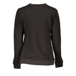 Cavalli Class Black Cotton Sweater CA-26734-XS