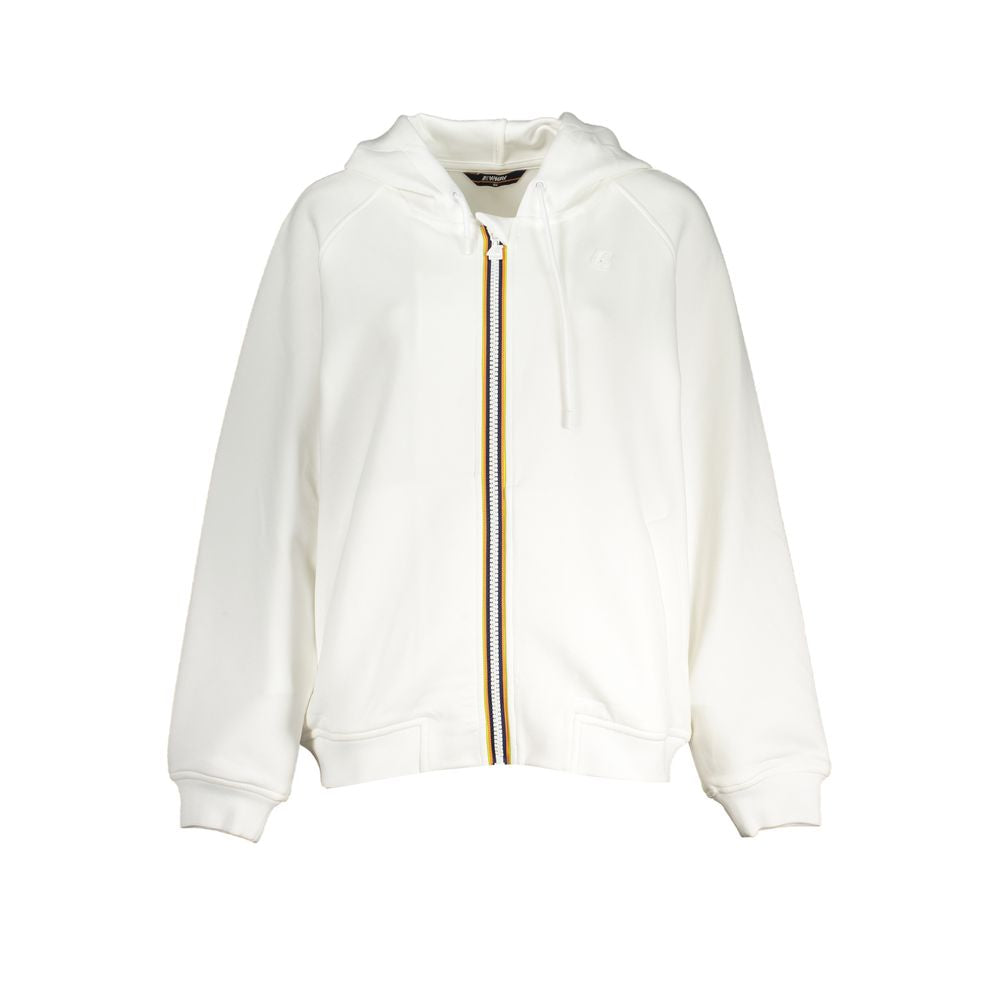 K-WAY White Polyester Sweater KW-28719-XS