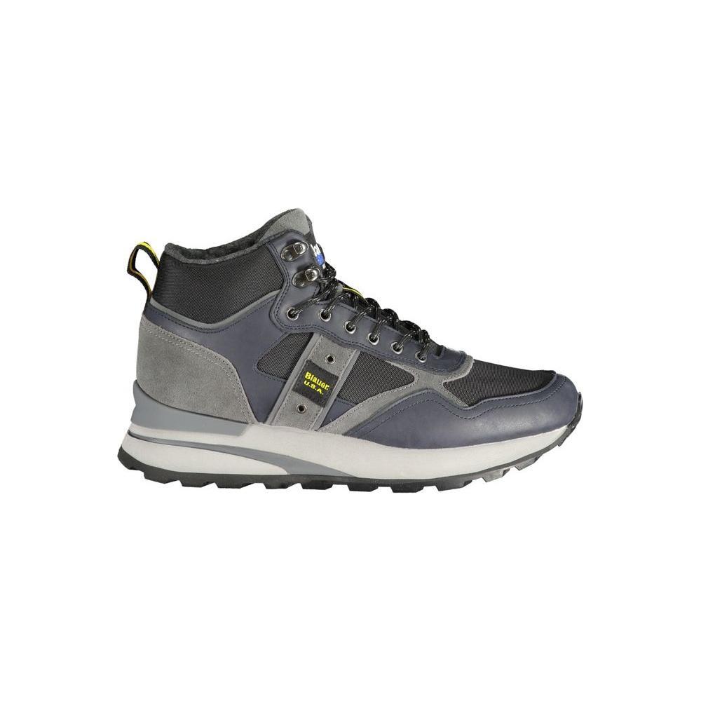 Blauer Blue Leather Men Sneaker BL-33850-EU40/US7