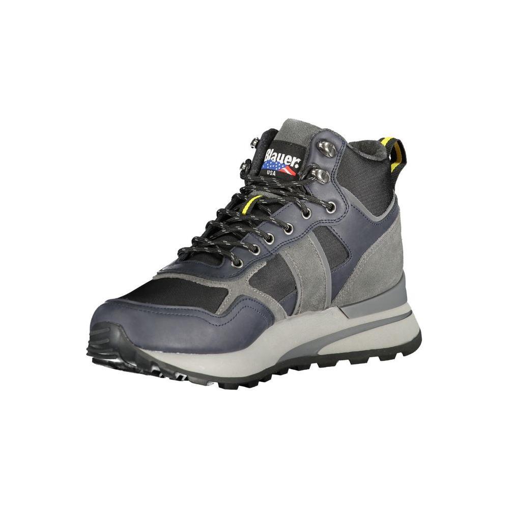 Blauer Blue Leather Men Sneaker BL-33850-EU40/US7