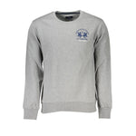 La Martina Brown Cotton Men Sweater LA-27012-M