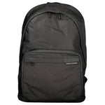 Tommy Hilfiger Black Polyester Men Backpack TO-36357
