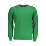 North Sails Green Wool Men Sweater NO-37109-S