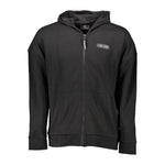 Plein Sport Black Cotton Men Sweater PL-8770-XXL