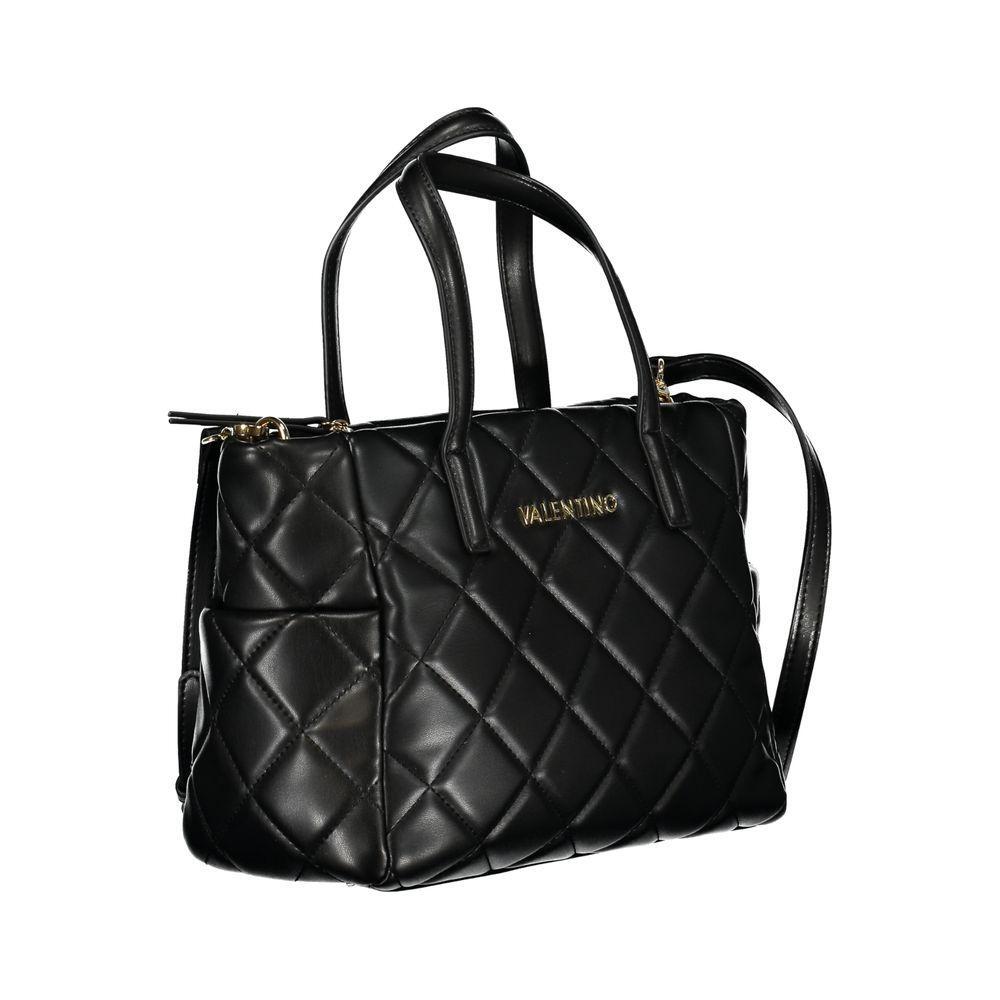 Mario Valentino Black Polyethylene Women Handbag VA-32621